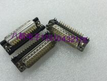 Military grade car pin D-SUB connector DB25 curved pin DR25 needle holder 2 row welding plate seat solid gold-plated belt positioning