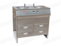 MP-2A type mise-less speed double disc gold phase sample grinding and throwing machine cabinet-type endless speed grinding and polishing machine