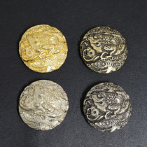 Cisremember Hardware L088 Strokes of the Treasure Toad Chaetoad Chaebo Chaebo Buttons Copper Decorative Buttons Leather accessories Buckle Luggage Accessories
