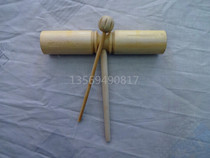 Percussion instruments double barrel primary school music class teaching aids high and low bass double ring