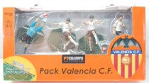 Valencia FT CHAMPS football doll 3 inch 4 person discount combination (white home version) gift