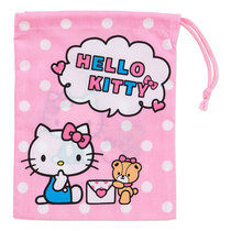 Japan SanrioHello Kitty drawstring bag storage bag organizer bag