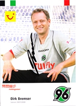 Dirk Bremzer Hanover 96 2007-08 2007-08 pro-pen signature official card