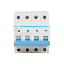  Zhengtai Miniature circuit breaker NB1-63 4P C10A 16A 20A 25A 32A 6KA Type C quadrupole