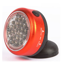 Magnetic universal LED work light S030013 steel shield tool emergency maintenance light 24LED lamp beads super bright