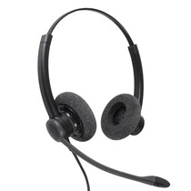 Ateo HW121NC anti-noise landline phone headset call center binaural computer customer service seat headset