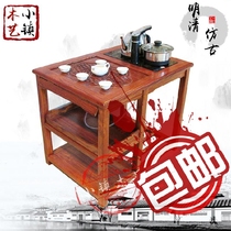 Solid Wood tea table Chinese small tea table and chair combination antique furniture kung fu tea table tea table classical coffee table Special