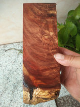 D314 Zambia blood sandalwood red wood small material with shape material hand DIY handmade water wave texture material