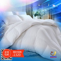 Cotton tribute satin 80 yarn goose down winter quilt standard winter thickened duvet multi-specification special offer