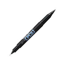 uni Mitsubishi marker) PA-121T) double head 0 4mm and 0 9mm Mitsubishi small double head marker pen