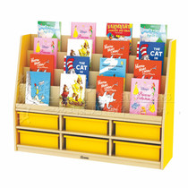 Teddy low upright book cabinet maple wood pattern children multi-functional solid wood cartoon shape bookcase hanging wall bookshelf