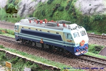 Train Garden 1 87 China Shaoshan SS8 Power locomotive Beijing section Beijing section 0071 Party member number all-copper model