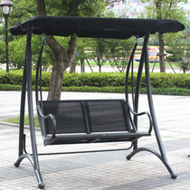 Double swing couple two-person rocking chair outdoor swing terrace hanging chair outdoor hanging basket Villa courtyard sunshade