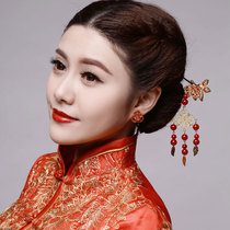 Clearance] Chinese hairpin Hanfu Cheongsam Accessories Ancient Clothes Hair Accessories Hairpin Hair Hairpin Hair Comb Retro Tassel 6704