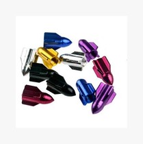 Bicycle air cap bicycle rocket type colorful air cap cover mountain bike valve valve cover