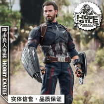 Spot HOTTOYS HT MMS480 1 6 Movable Doll Avengers 3 Captain America