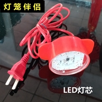 Lantern Power Cord Two-pin Plug 2 m Luminous led Light Source Light Line Lantern Companion Waterproof Outdoor Balcony New Year