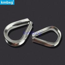 Kemai 304 stainless steel ring chicken heart ring sheath steel wire triangle environmental protection sheath Chuck triangle ring boast ring