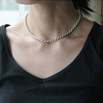 Western antique jewelry vintage silver jewelry UK 1979 925 sterling silver necklace 17 45g Full standard