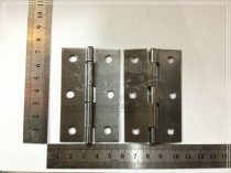 Triangle card 3 inch iron hinge cabinet door and window hinge gift box hinge flat hinge single price