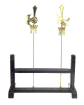 Taoist instruments Tianlong embroidery clairvoyance clairvoyant axe polar Buddhism Kai mountain axe Fangtian halberd weapon supply