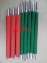 Set to be coated rubber roller polyurethane rubber roller rubber roller PU rubber roller unpowered roller power drum driving wheel