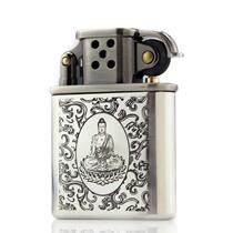 Austria IMCO love cool retro shaped 506 model kerosene lighter vintage sterling silver foot Silver Shell 5 models
