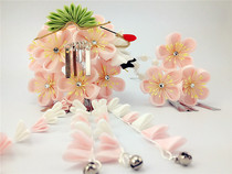 Japanese Japanese fine flower clothes hair hair Japanese style Japanese female handwriting and wind hair decoration cos