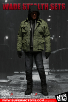 Eight-foot SuperMCTOYS new product: 1 6 Wade subrow dress suit F-071 pick up