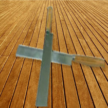 Soil knife Soil adjustment knife Soil cutting knife Soil repair knife Stainless steel experimental ring knife handle Geotechnical bulldozer drill