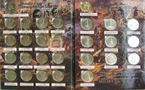 Russia 2012 1812 Great Patriotic War 200 Anniversary commemorative coins 28 large sets with fine books