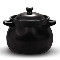 Baby small casserole stew pot Ceramic stew crock pot hot soup pot soup pot open flame high temperature resistant household casserole