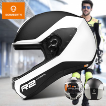 Schuberth Schubert R2 Motorcycle single-lens anti-fog All-helmet racing autumn and winter men and women running helmets