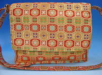 Golden Silk Single Shoulder Bag of Tang Miaver True Words of the East Mithizer Myitaria Law Fidelity Protection Instruments of the True Spoken Single Shoulder Bag