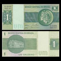 (Americas) New UNC Brazil banknote 1 Krusero foreign banknotes 1980