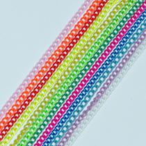 Handmade DIY baby clothes jewelry necklace accessories 12 colors colorful rainbow paint chain Metal chain fine 2mm