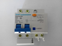 Zhengtai small leakage circuit breaker DZ47LE 2P 40A type C leakage protection switch