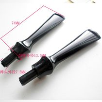 diy imported shingnan wood mahogany pipe accessories 3mm filter element acrylic black cigarette mouthpiece straight short oblique round saddle