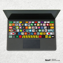 Apply Microsoft surfacePro7 keyboard button sticker ProX Sufi 6 cute keyboard protection cling film