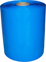 Wide 350mm Φ 220mm blue PVC Heat Shrinkable Tube Heat Shrinkable film battery holster package