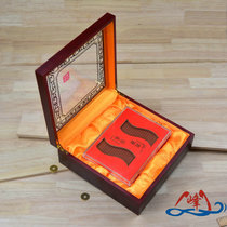 Yunfeng pattern Cordyceps wood box box custom packaging box gift box Cordyceps packaging inner box 10 grams