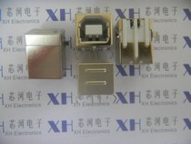 B female 90 degrees square mouth USB seat long body rectangle printer interface USB data interface D-type port