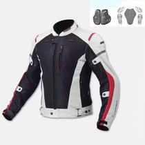 JL069 motorcycle riding suit Titanium alloy fall jacket off-road racing motorcycle riding suit for men and women with neck protection
