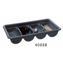 Plastic Quad Knife Fork Box Dining Box Meal Fork Chopsticks Finishing Containing Box Lower Bar Basin Cutlery Rack Chopsticks