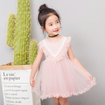 Summer New Girl Baby Dress Girl Baby Leisure Princess Girl Child Child Young Child Dress
