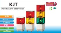 Professional agent of Japan Patlite Patlite KJT square sound and light integrated multi-layer alarm light