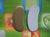 Thickened foam heel adhesive rubberized adhesive semi-code sticker male and female non-slip sticker anti-heel anti-wear heel patch