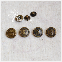 (forest wholesale) new-Sugirls labor for 633 type all-copper four-fit buckle 50 sets of packages]