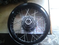 Light riding Tibetan mastiff QM200GY Three generations of rear wheel assembly Drum brake rear wheel assembly