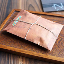 The long-awaited retro old Kraft paper envelope wants is this kind of old time feeling very beautiful ~